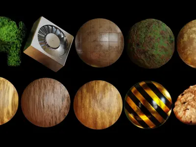 Blender Procedural Material Pack 13 Texture