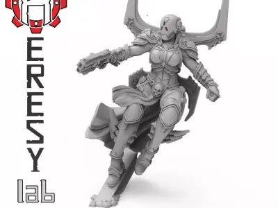 Heresylab - Lady Arachne  3D print model