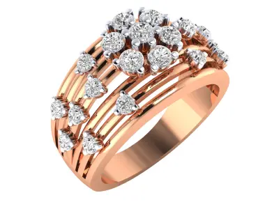  Women Ring Render 3dm STL MTL SLC JCD OBJ FBX Details 3D print model shop