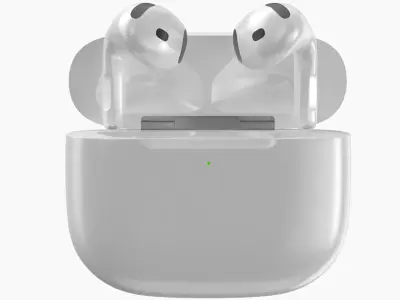 Apple AirPods 4rd generation 3D model