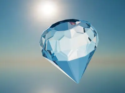 Ultra Realistic Fantasy Crystal Pack High Quality 3D Model Texture