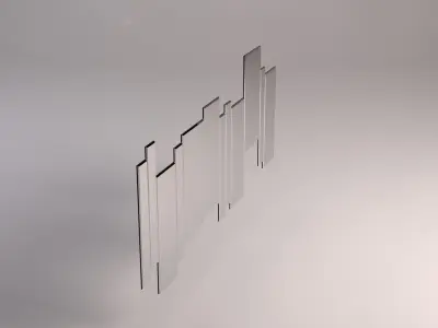 MIRROR---Offset frieze 3D model