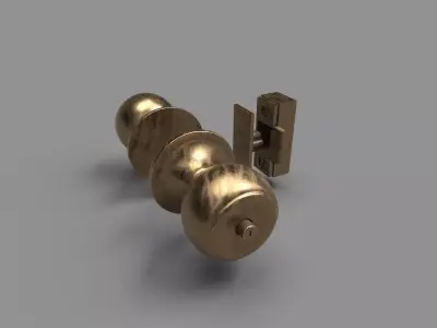 Door Knob CG36 3D model