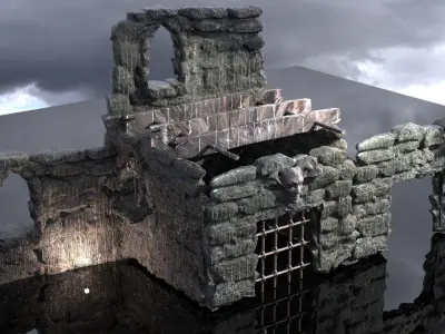 Heman Extended dungeon  3D model