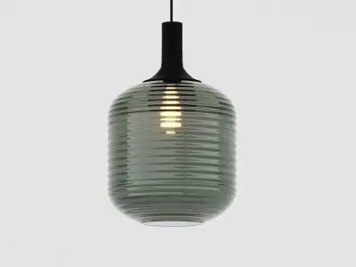 Honey Pendant Light Low-poly 3D model