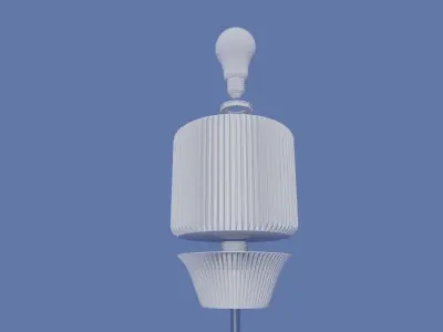 Table lamp shade for standard E27 mount RADIATOR SERIES 3D print model