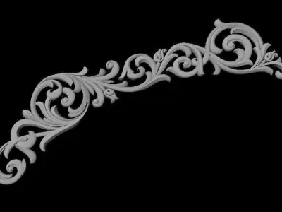 dekor ornament 3D model 32
