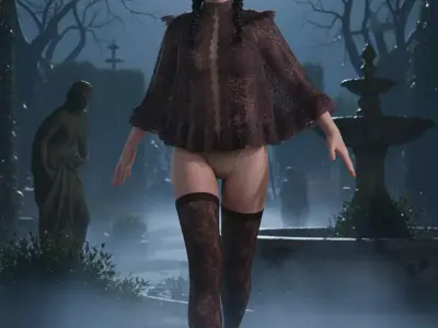 PHILIPPA EILHART The Blind Sorceress 3D model