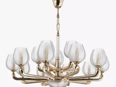 706152 Delta Osgona Chandelier 3D model