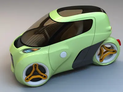 Piranha EV-3v1 Concept 2023 3D model