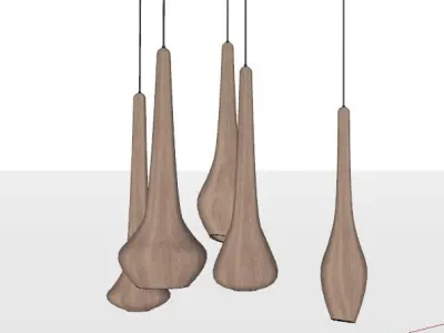 DROP TEAR PENDANT 3D model