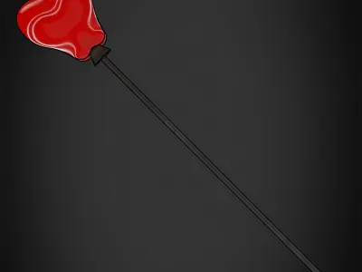 Hazbin Hotel Lucifer Morningstar Apple Staff for Cosplay 3D print model