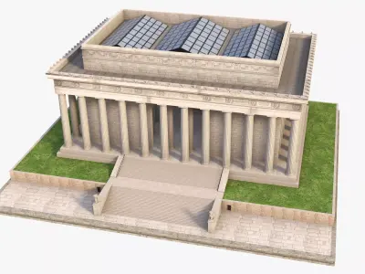 Lincoln Memorial 3D model