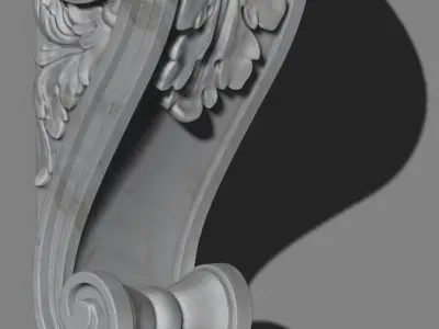 Classical  Corbel 3D model