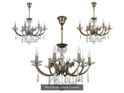 694 Stregaro Osgona Collection of Classical Lamps 3D Model Pack