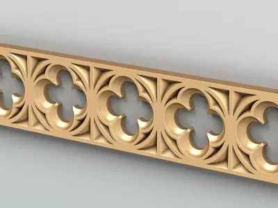 Molding 077 Gothic 3D model