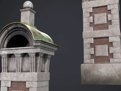 Chimney Palace Collection 3D model
