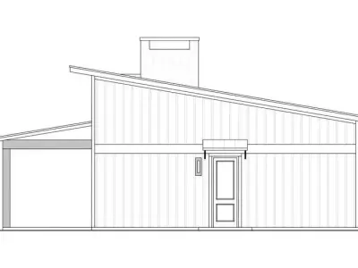 Residential Visualization Plan and Perspective 3D model