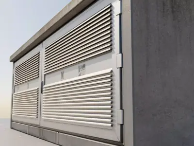 E10s Electrical Box 07 3D model