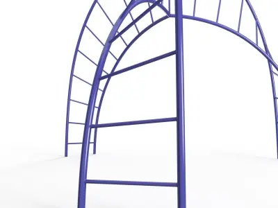 Sky-Rail Climber for Playground 3D model