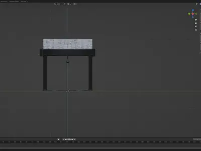 Tunnel Overpass Low-poly 3D model