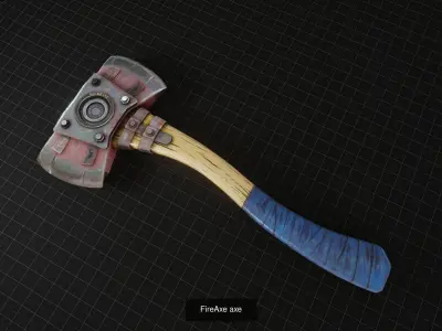 post-apocalyptic melee set 3D Model Pack