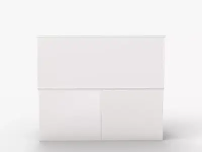 Cameron 2 Cabinet Wall System 3D model