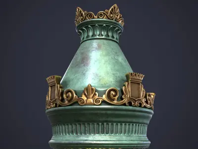 Wall Lamp 3D model 49