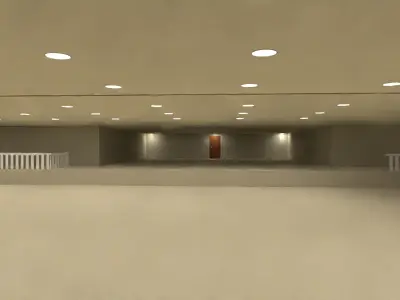 Backrooms  Free low-poly 3D model