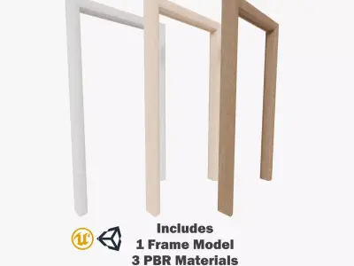 Interior Door Frame 3D model
