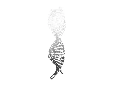 DNA Molecule v4 015 3D model