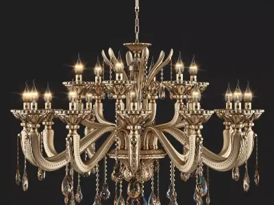 698182 Alzata Osgona Chandelier 3D model