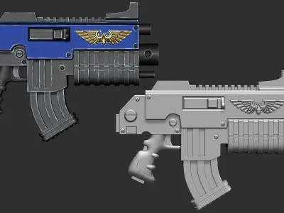Bolter 3D model