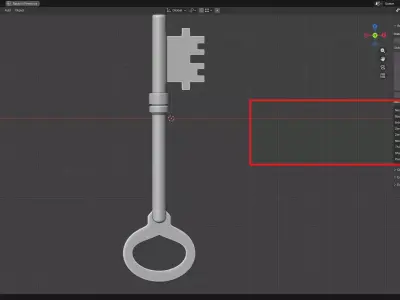 Old Key for Printing 3 3D print model