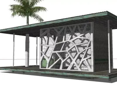 Creative Design-Holiday Cabin-018 3D model