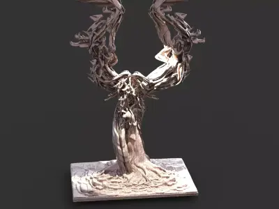 fire link tree 2 3D model