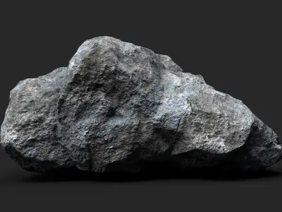 Rock 16-3 Low-poly 3D model