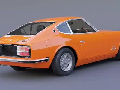 1969 Nissan Fairlady Z 432 3D model
