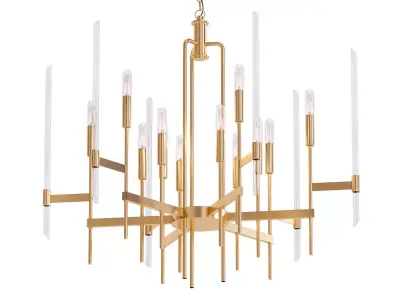 Small Bari Chandelier 3D model