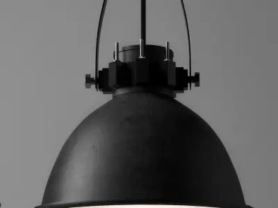  Industrial Lighting Set 3D model