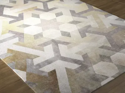 Moroccan Collection Carpet 3D model