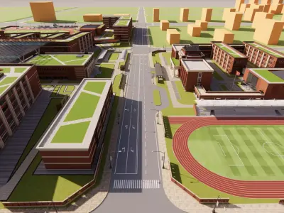 University School-C11 3D model