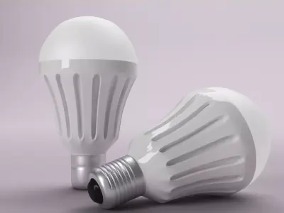 LED BULB 3D model