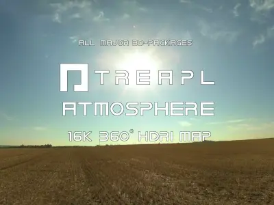 B23- HDRI SKIES TREAPL ATMOSPHERE - 360 SKIES Texture