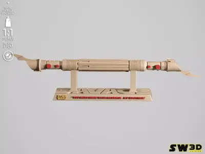 STAR WARS Savage Opress Ligthsaber 3D print model