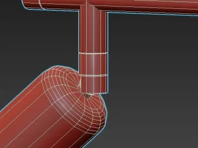 Vitaluce 3 ceiling light with three lights 3D model