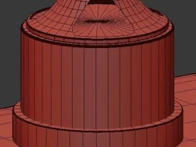 chest of drawers 4 3D model