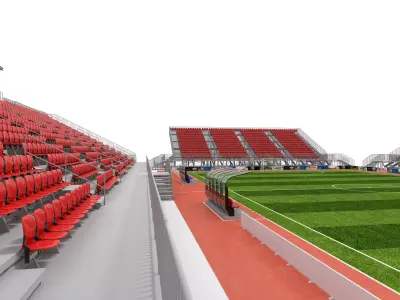 Futsal Arena 07 3D model