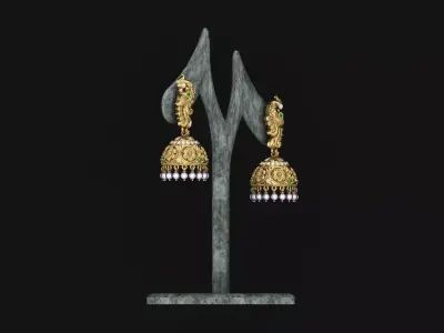 Jhumka 003 3D print model