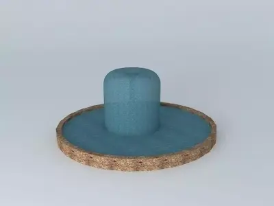 ROUND FOUNTAIN Free 3D model